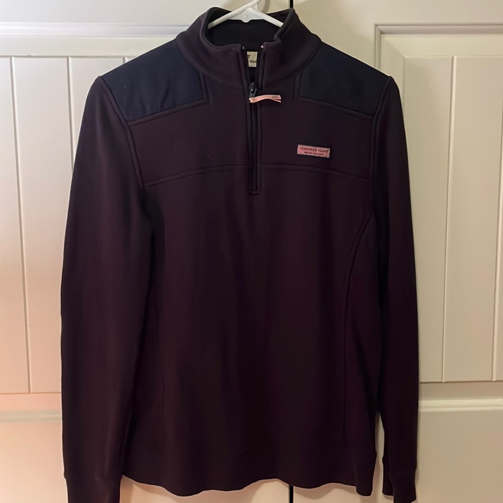 Vineyard vines navy quarter zip sweatshirt